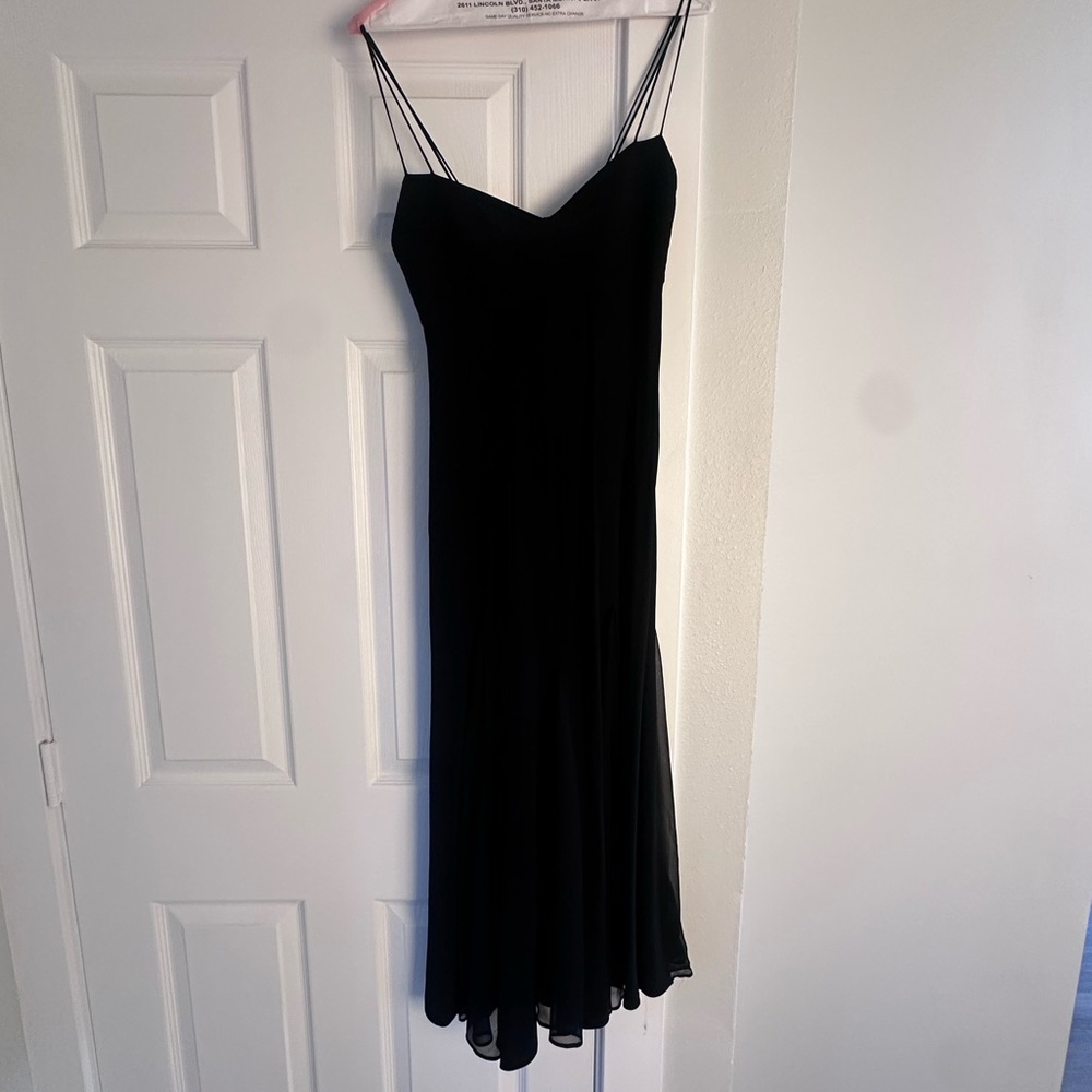 La Ligne Black Midi Dress